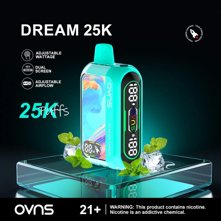 25000 พัฟ Vape แบบใช้แล้วทิ้ง