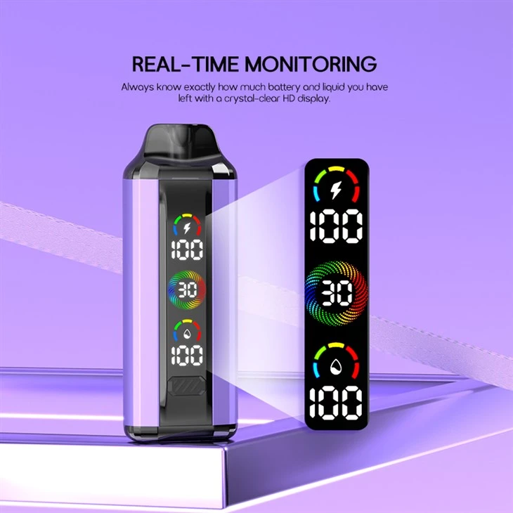 Electronic Cigarette With Screen Display 20000 Puffs